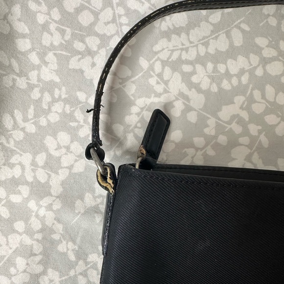 Coach Mercer Demi Handbag Convertible to Wristlet Black Evening Bag 7407 - Picture 13 of 13